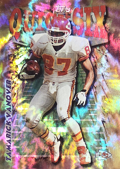 Tamarick Vanover - Kansas City Chiefs - 1998 Topps Quick Six Card #21