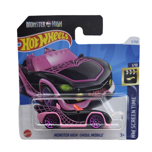 Monster High Ghoul Mobile - Hot Wheels Toy Vehicles - HW Screen Time (2024) - HTC80