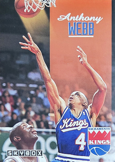 Spud Webb - Sacramento Kings - 1992 SkyBox Card #217