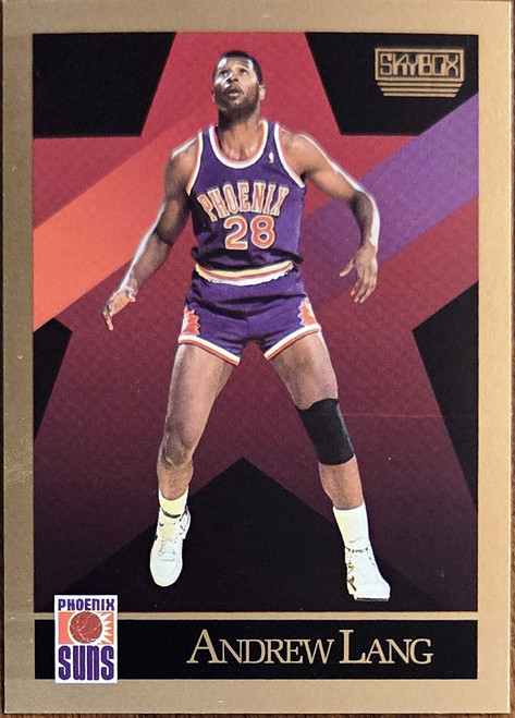 Andrew Lang - Phoenix Suns - 1990 SkyBox Card #225