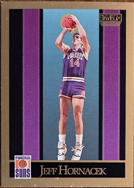 Jeff Hornacek - Phoenix Suns - 1990 SkyBox Card #222