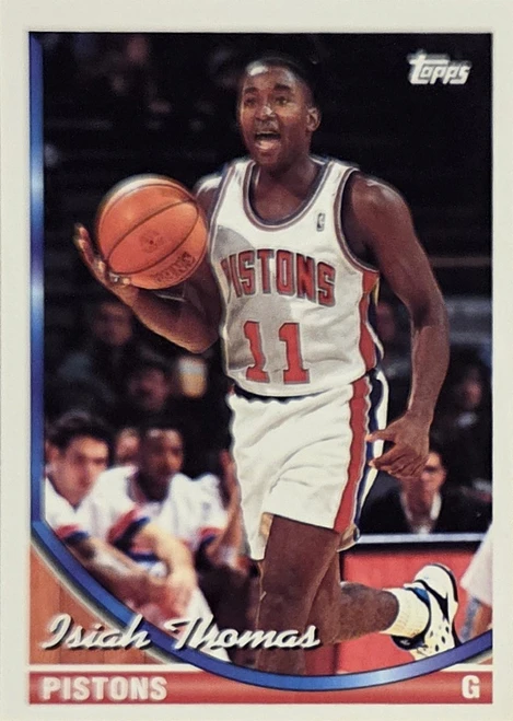 Isiah Thomas - Detroit Pistons - 1994 Topps Card #311