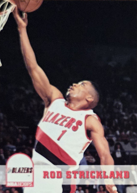 Rod Strickland - Portland Trail Blazers - 1993 SkyBox Card #184