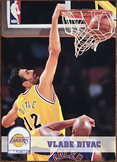 Vlade Divac - Los Angeles Lakers - 1993 SkyBox Card #106