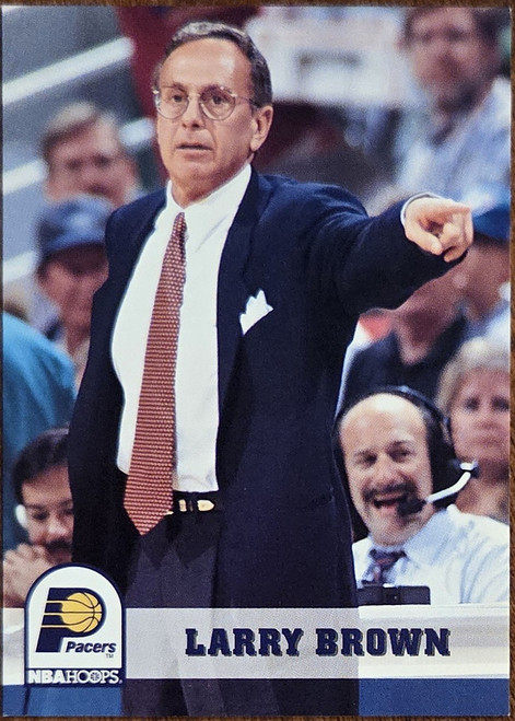 Larry Brown - Indiana Pacers - 1993 SkyBox Card #240