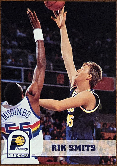 Rik Smits - Indiana Pacers - 1993 SkyBox Card #92