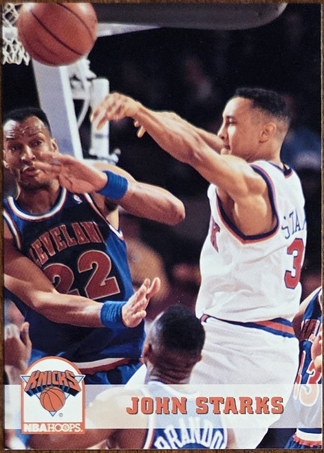 John Starks - New York Knicks - 1993 SkyBox Card #151
