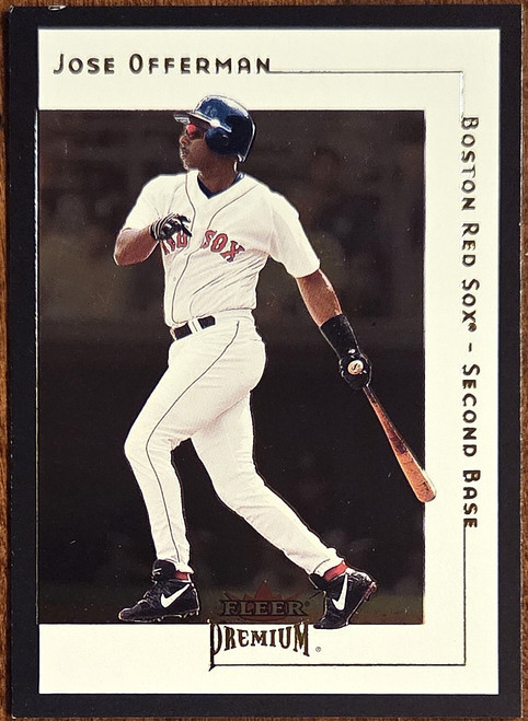Jose Offerman - Boston Red Sox - 2001 Fleer Premium Card #110