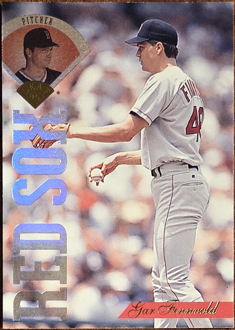 Gar Finnvold - Boston Red Sox - 1995 Leaf Card #130