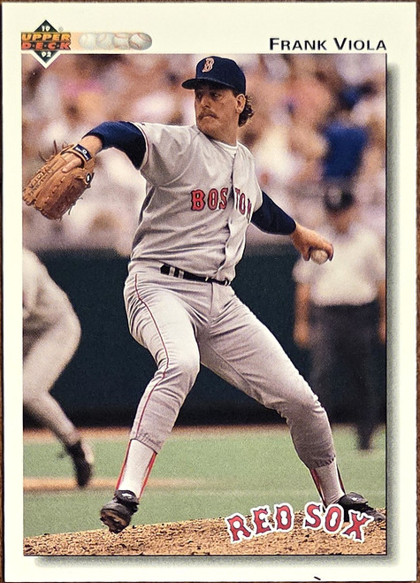 Frank Viola - Boston Red Sox - 1992 Upper Deck Card #733