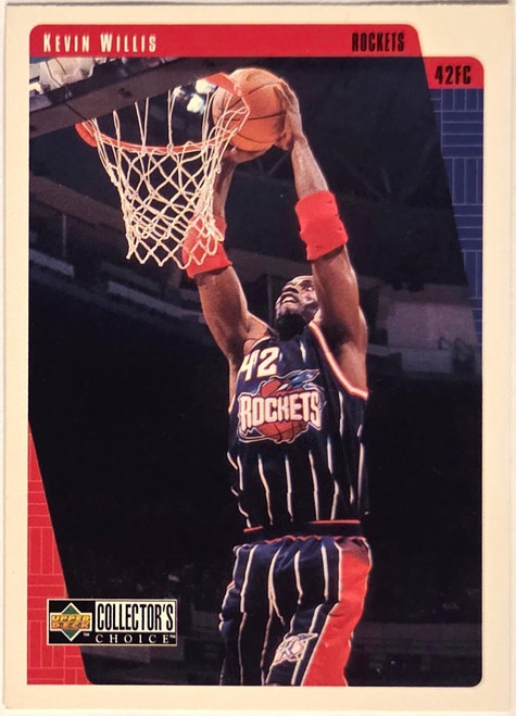 Kevin Willis - Houston Rockets - 1997 Upper Deck Collectors Choice Card #52