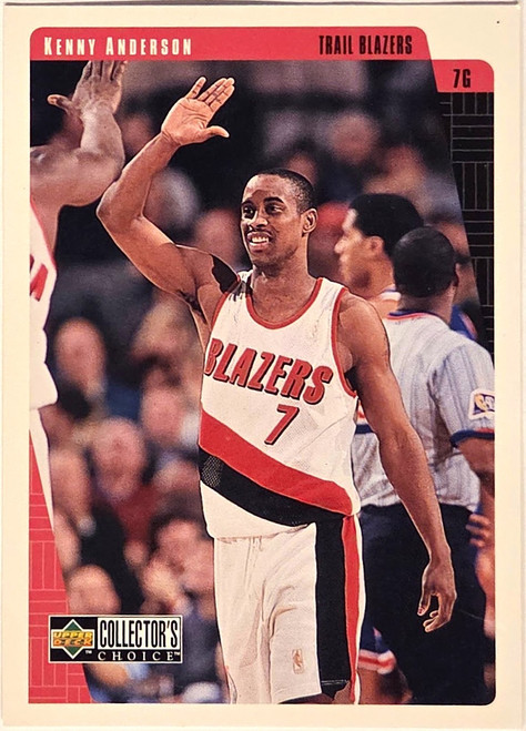 Kenny Anderson - Portland Trail Blazers - 1997 Upper Deck Collectors Choice Card #117
