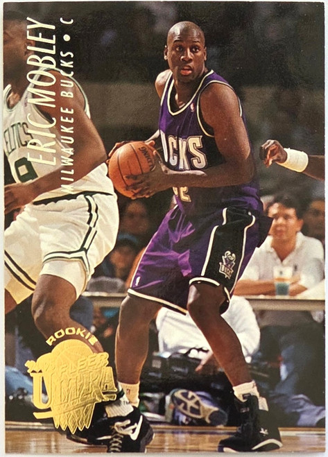 Eric Mobley - Milwaukee Bucks - 1994-95 Fleer Ultra Card #284