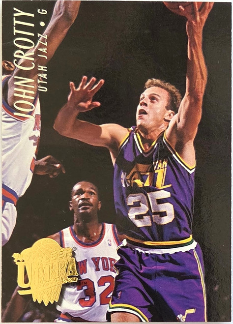 John Crotty - Utah Jazz - 1994-95 Fleer Ultra Card #341
