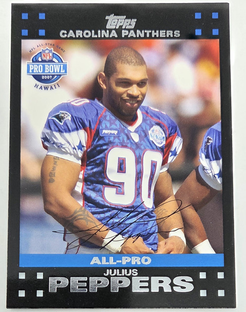 Julius Peppers - Carolina Panthers - 2007 Topps Card #385