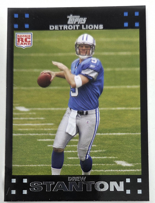 Drew Stanton - Detroit Lions - 2007 Topps Card #288