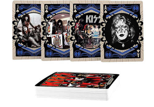 KISS Playing Cards Deck - 52 Unique Rock Band Photo Designs