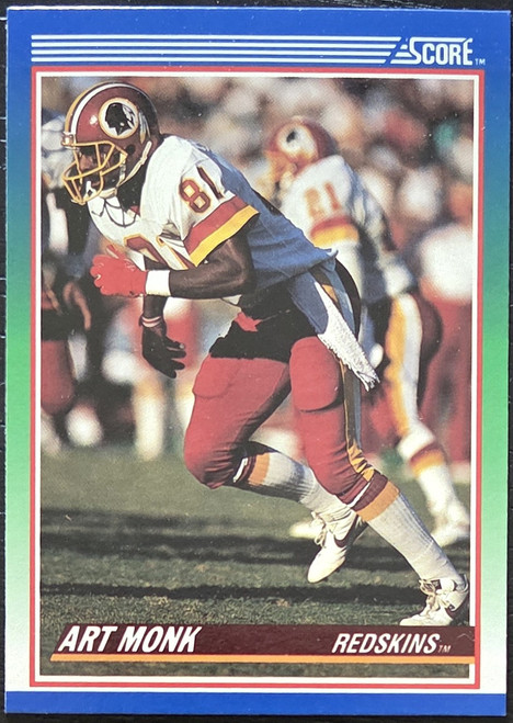 Art Monk - Washington Redskins - 1990 Score NFL Football Card #12