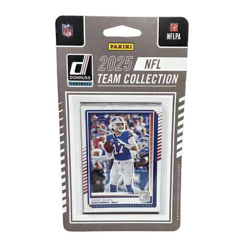 Buffalo Bills Panini Donruss Football - 2025 NFL Team Collection Card Set