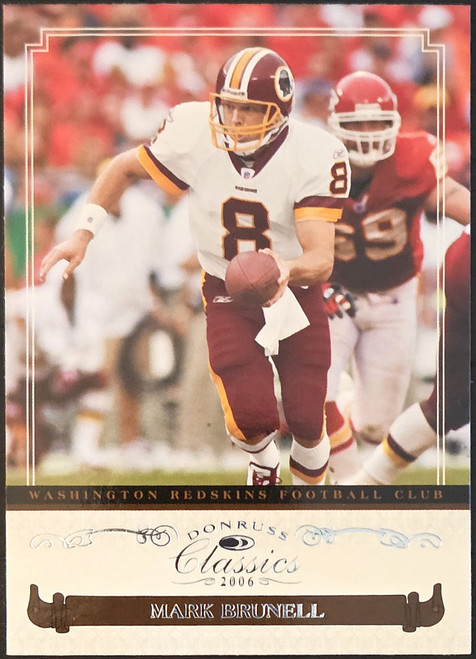 Mark Brunell - Washington Redskins - 2006 Donruss Classics Football NFL Card #99