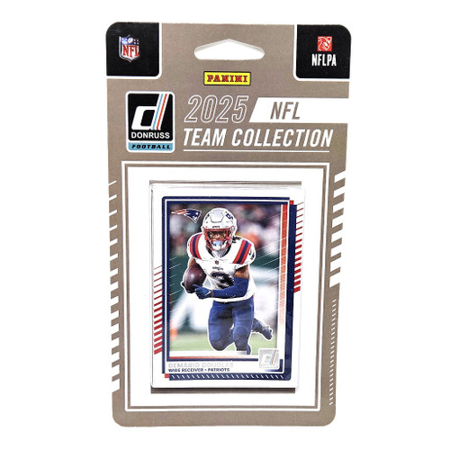 New England Patriots Panini Donruss Football - 2025 NFL Team Collection 13 Card Set