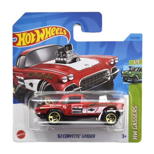 62 Corvette Gasser Hot Wheels Toy Vehicle Gassers
