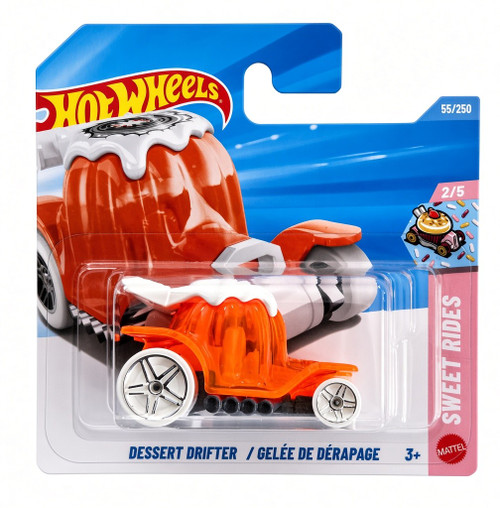 Dessert Drifter – Hot Wheels – Translucent Orange Sweet Rides Hit