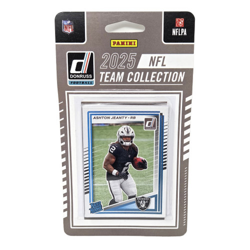 Las Vegas Raiders Panini Donruss Football - 2025 NFL Team Collection 12 Card Set