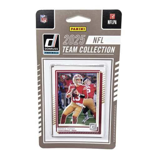 San Francisco 49ers Panini Donruss Football - 2025 NFL Team Collection 14 Card Set