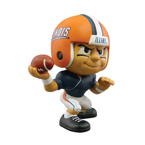 Illinois Fighting Illini NCAA Toy Collectible Quarterback Figure