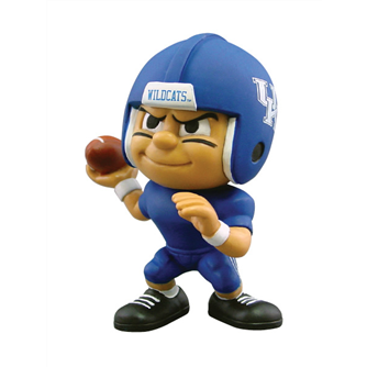 Kentucky Wildcats NCAA 3" Quarterback Figure – Hand‑Painted Collectible with Movable Head