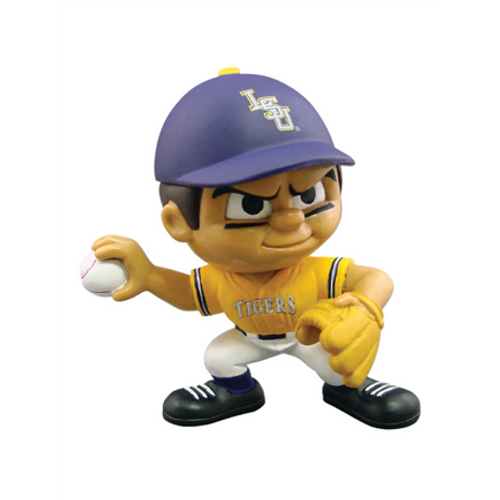 LSU Tigers NCAA Baseball Toy Collectible Pitching Figure