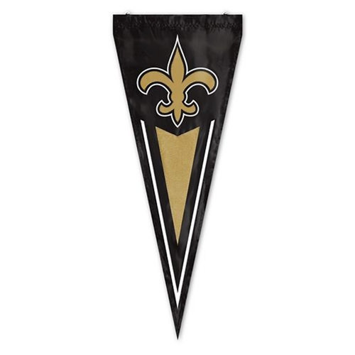 New Orleans Saints NFL Football Pennant Logo Flag New Orleans Saints NFL Football Pennant Logo Flag