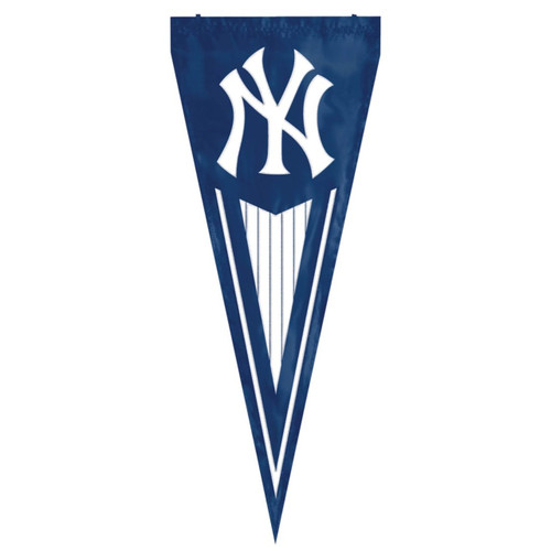 New York Yankees MLB 34" x 14" Embroidered Pennant Flag