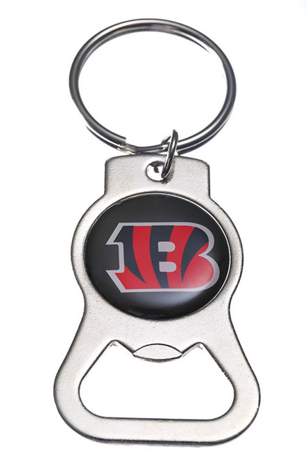 Cincinnati Bengals NFL Black Bottle Opener Key Chain Cincinnati Bengals NFL Black Bottle Opener Key Chain