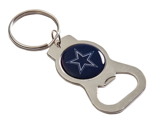 Dallas Cowboys NFL Blue Bottle Opener Key Chain