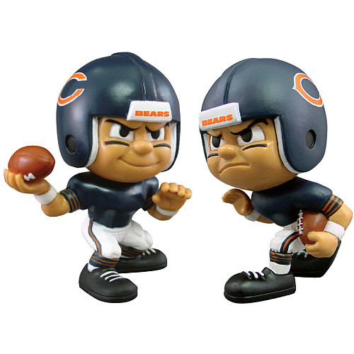 Chicago Bears Collectible NFL QB/RB Figures