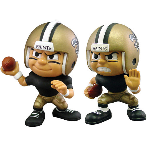 New Orleans Saints Collectible NFL QB/RB Figures