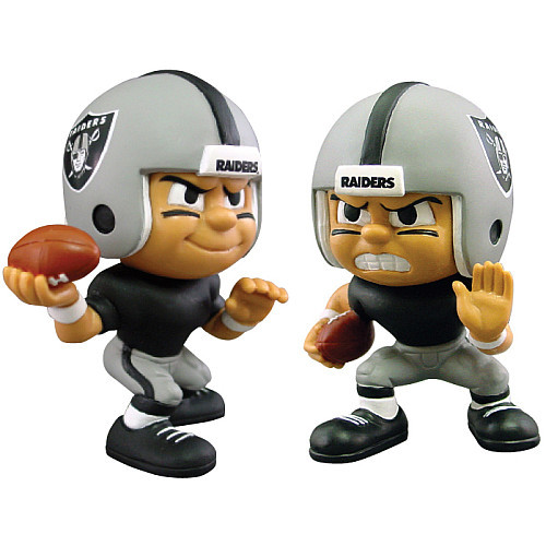 Oakland Raiders Collectible NFL QB/RB Figures