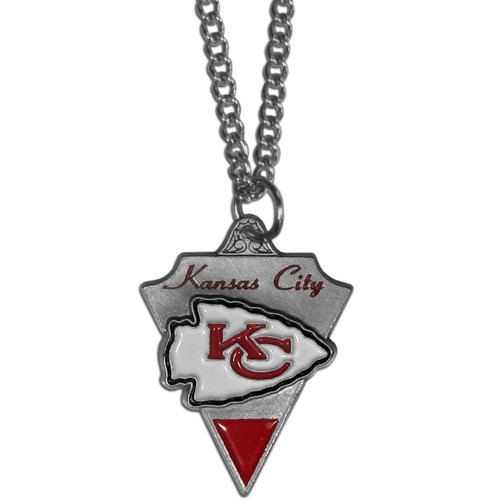 Kansas City Chiefs Arrow Necklace
