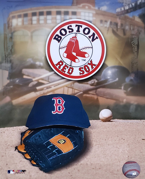 Boston Red Sox MLB Logo Photo Print