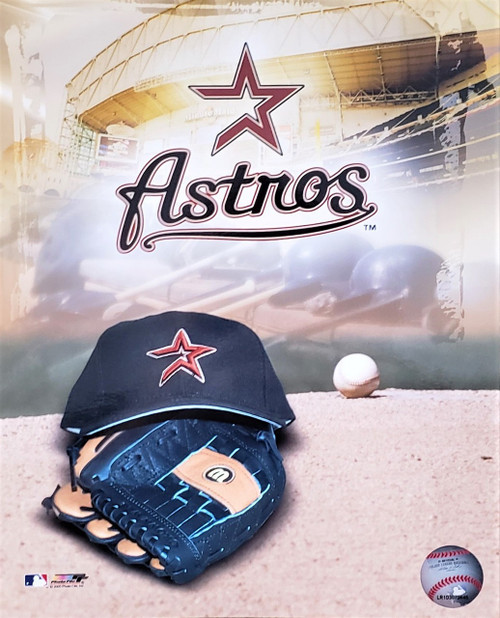 Houston Astros MLB Logo Photo Print (8" x 10")