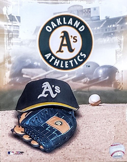 Oakland Athletics MLB Team Logo Photo - 8" x 10"