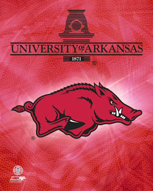 Arkansas Razorbacks NCAA Logo Photo Print (8" x 10")