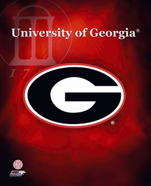 Georgia Bulldogs NCAA Logo Photo Print (8" x 10")