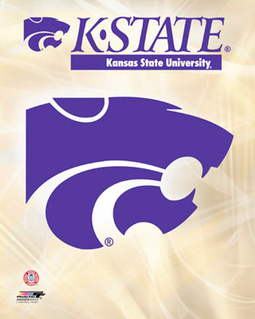 Kansas State Wildcats NCAA Logo Photo - 8" x 10"