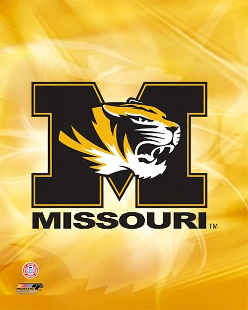Missouri Tigers NCAA Logo Photo Print (8" x 10")