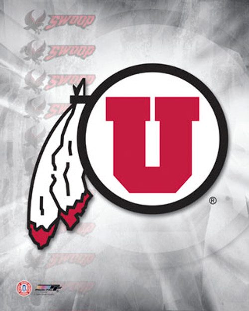 Utah Utes NCAA Logo Photo - 8" x 10"