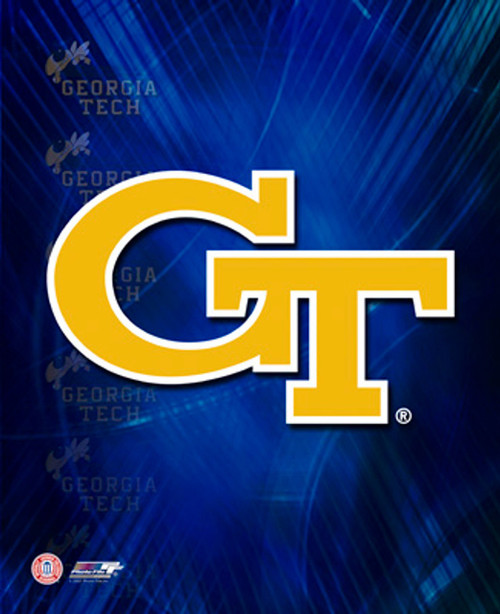 Georgia Tech Yellow Jackets NCAA Logo Photo - 8" x 10"