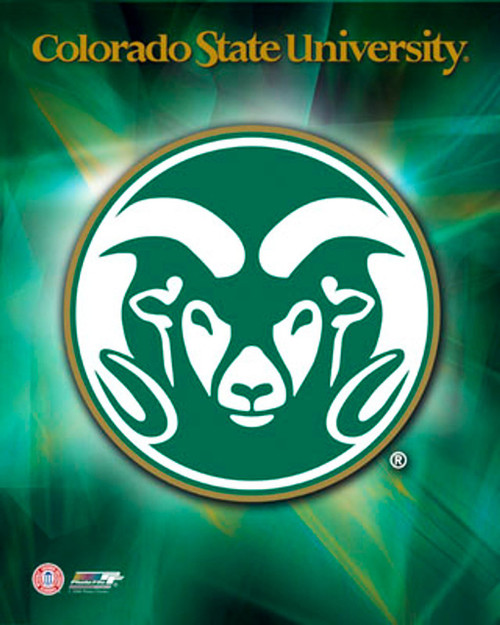 Colorado State Rams NCAA Logo Photo - 8" x 10"